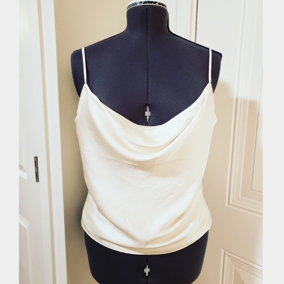 H&M Tops - H&M Satin Cream Cami